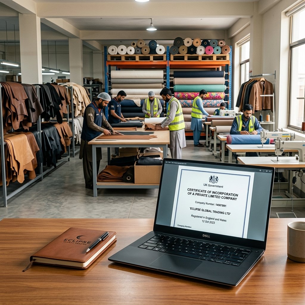 The Ultimate Guide for Pakistani Exporters: Scaling Leather & Textile Brands via UK Company Formation